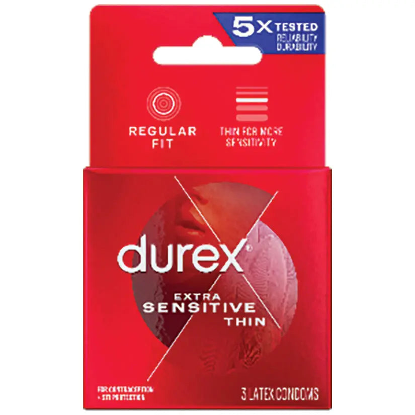Durex Extra Sensitive Condoms (3 Pack) My Store