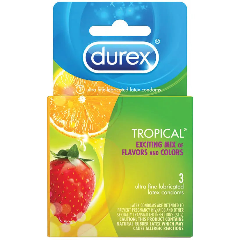 Durex Tropical Condoms (3 Pack) My Store