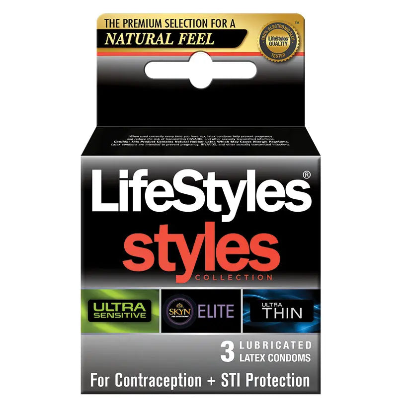 Lifestyles STYLES Sensitive 3pk My Store