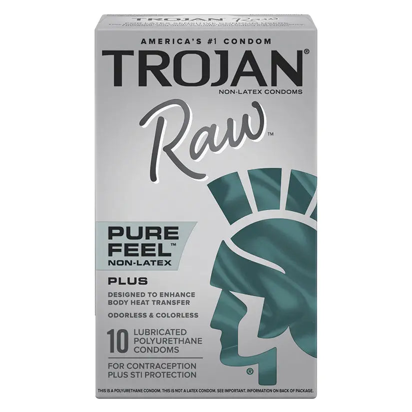 Trojan Raw Condoms (10 Pack) My Store