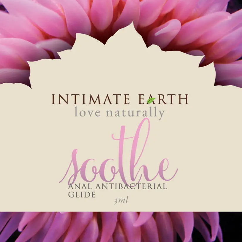 Intimate Earth Soothe Anal Antibacterial Glide Foil 0.1oz My Store