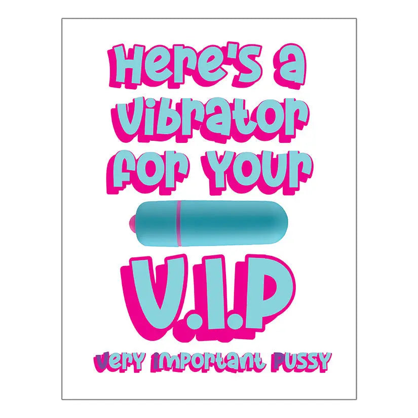 Naughty Vibes Greeting Card-VIP My Store