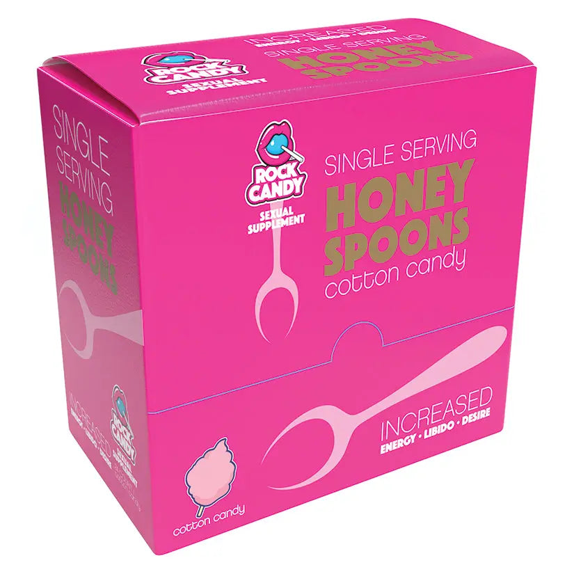 Rock Candy Honey Spoons Womens Sexual Supplement Display of 24 My Store