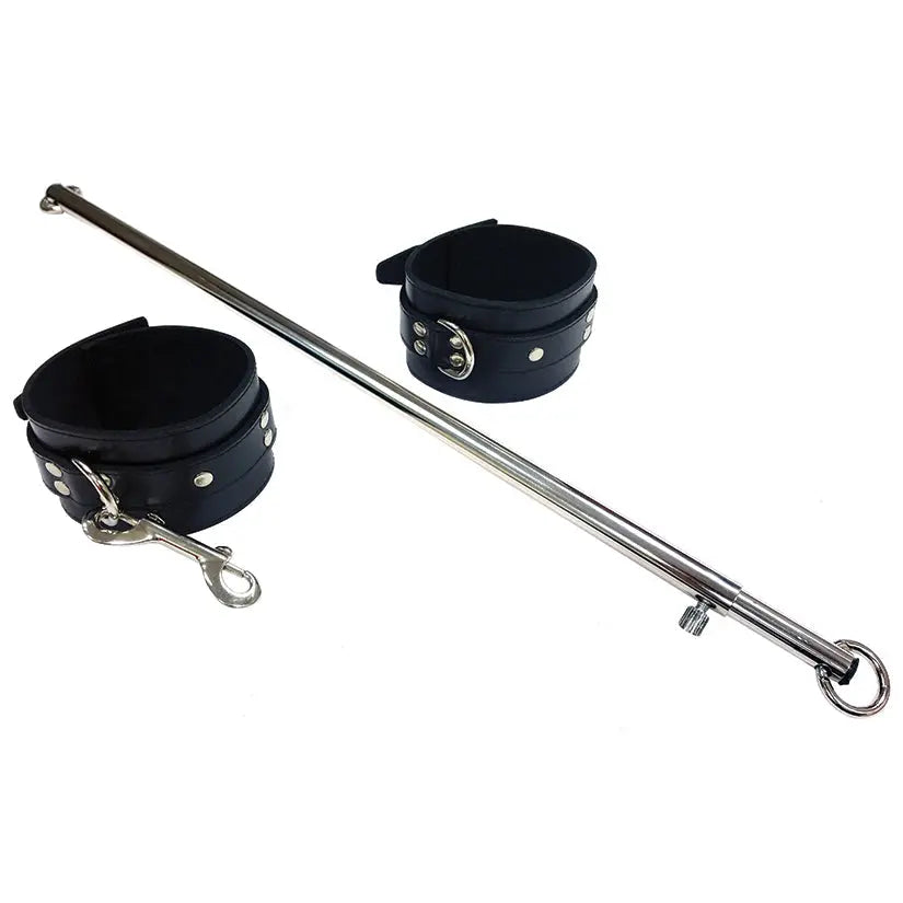 Rouge Group Adjustable Leg Spreader Bar with Black Cuffs My Store