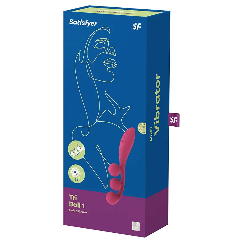 Satisfyer Tri Ball 1-Red My Store