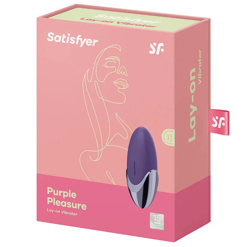 Satisfyer Purple Pleasure Lay-on Vibrator My Store