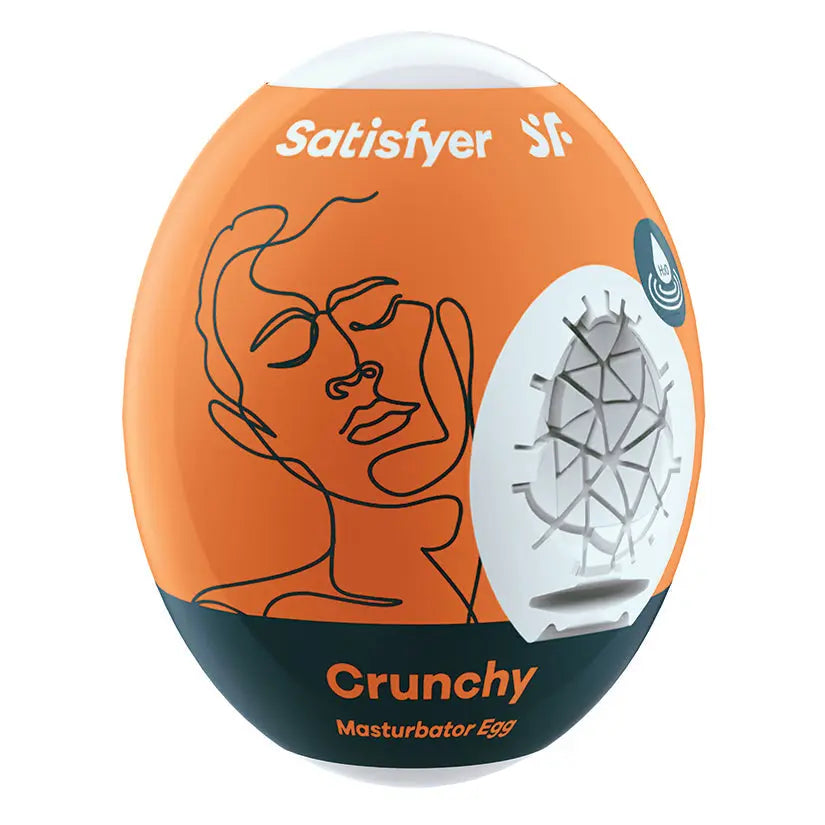 Satisfyer Masturbator Egg Single-Crunchy My Store