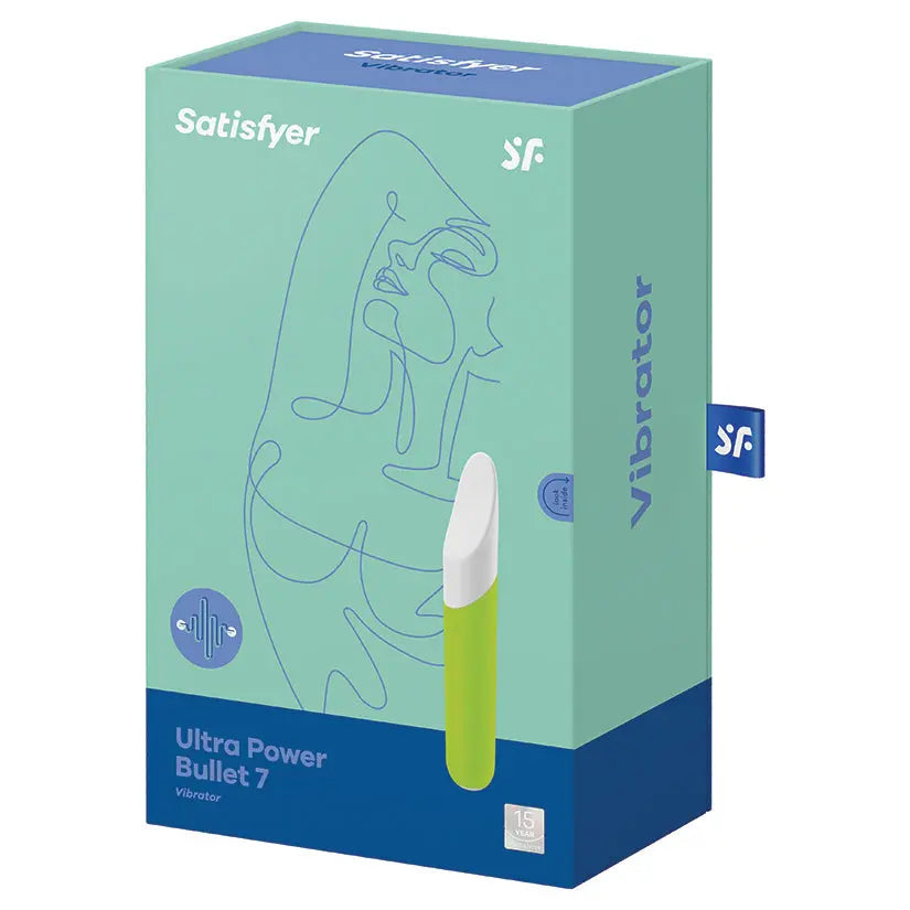 Satisfyer Ultra Power Bullet 7-Green My Store