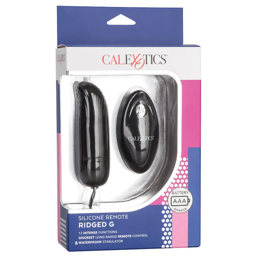 Remote Silicone Ridged G Bullet-Black My Store