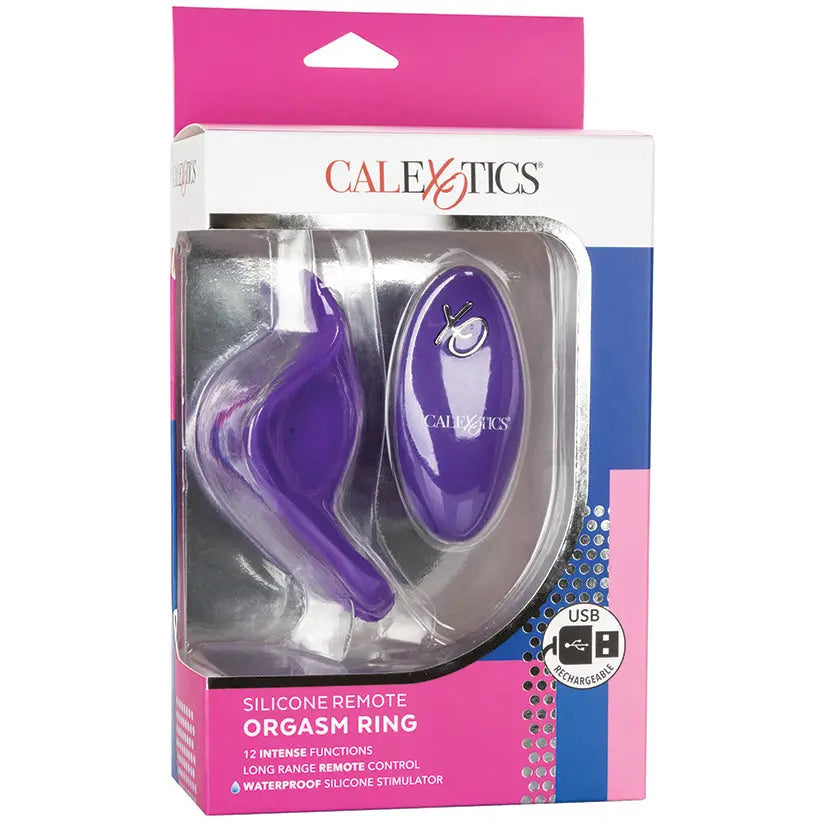 Remote Silicone Orgasm Ring-Purple My Store