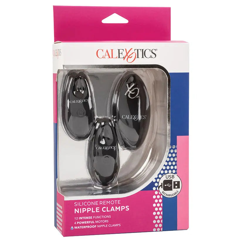 Silicone Remote Nipple Clamps-Black My Store