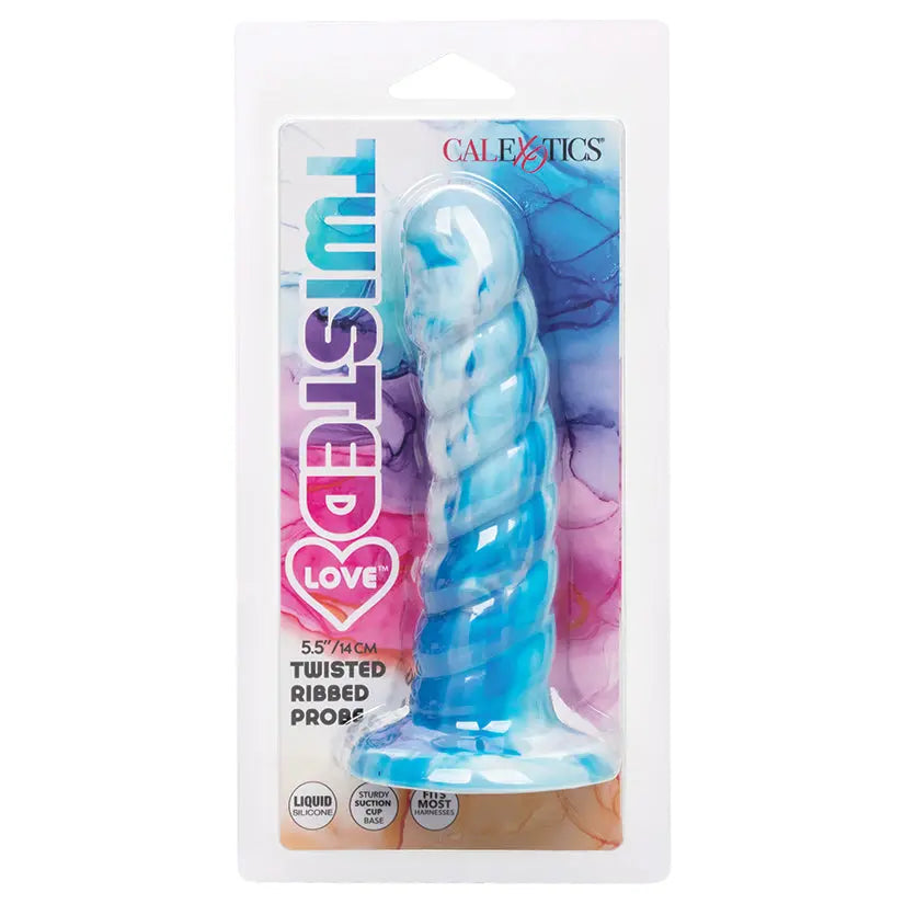 Twisted Love Twisted Ribbed Probe-Blue My Store