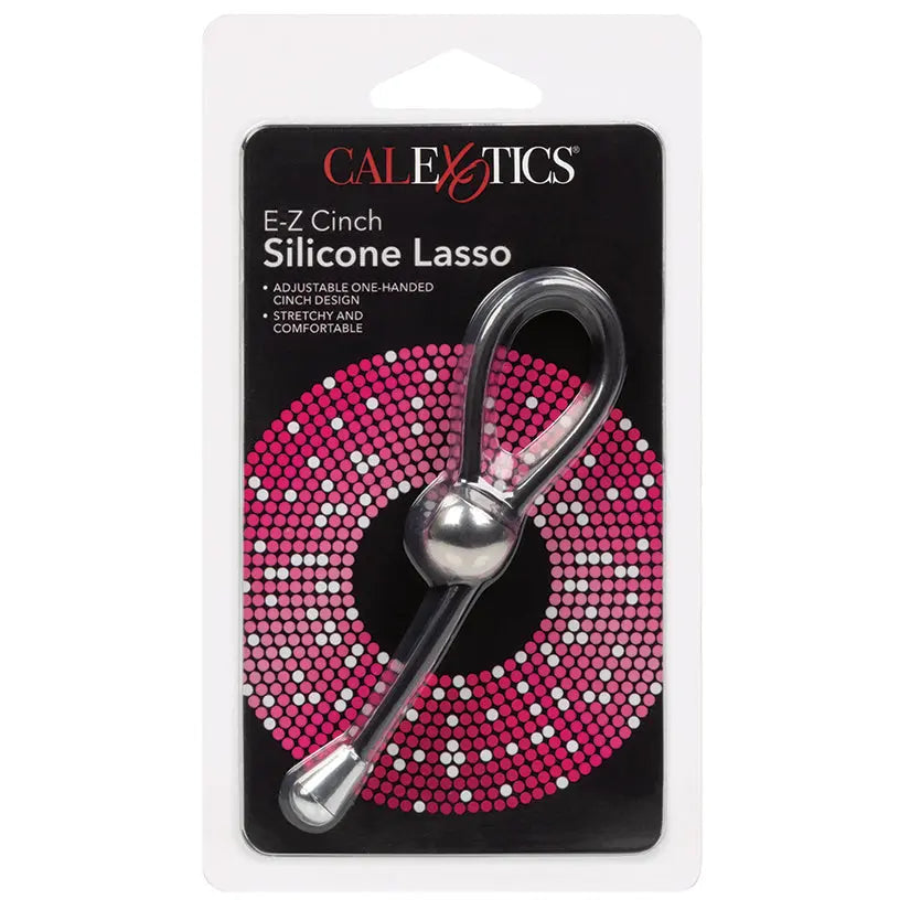 E-Z Cinch Silicone Lasso-Black My Store