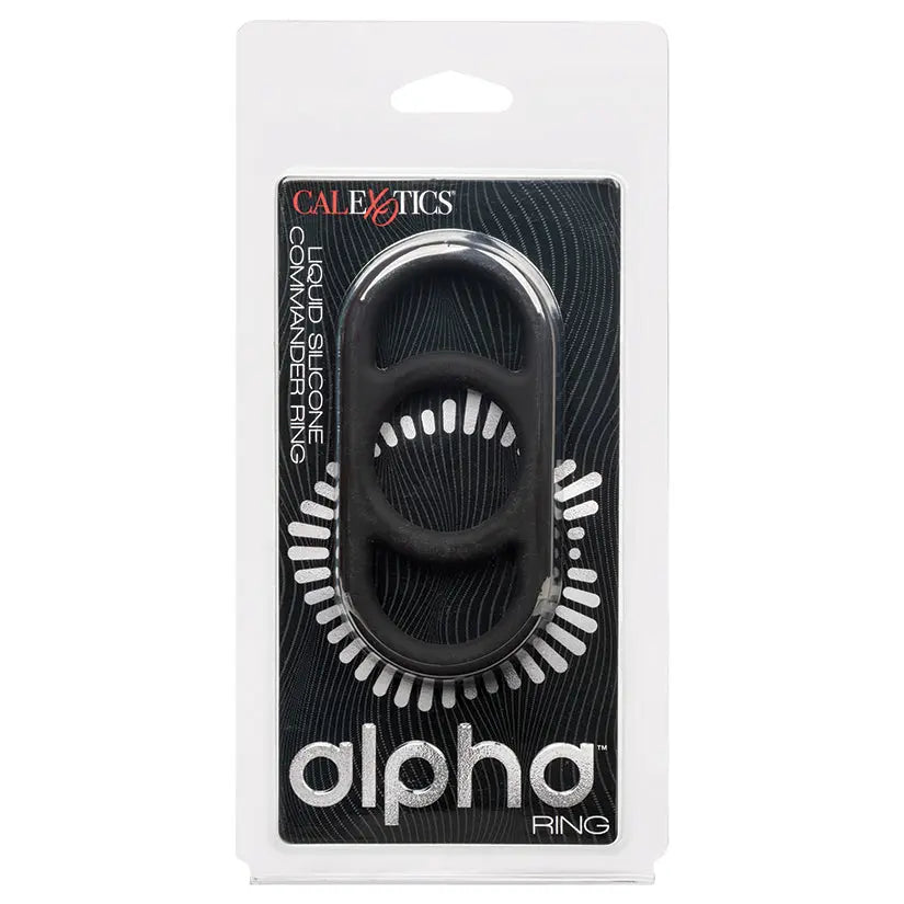 Alpha Liquid Silicone Commander Ring - Black My Store