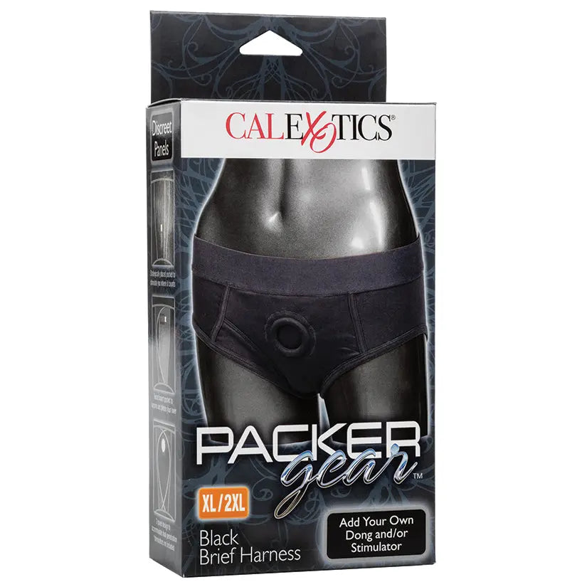 Packer Gear Black Brief Harness XL/2XL My Store