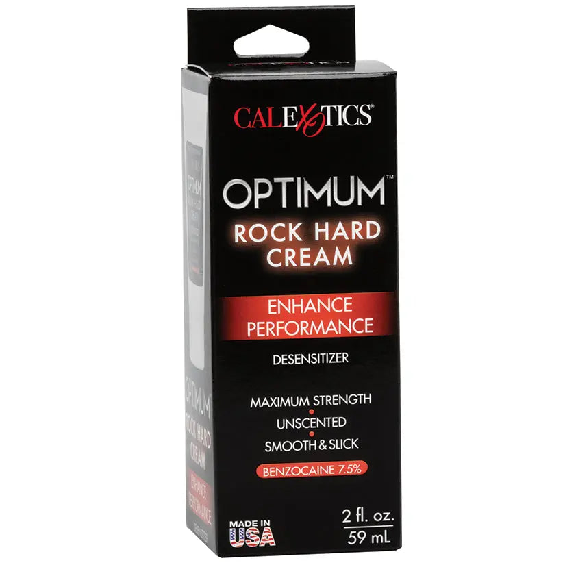 Optimum Rock Hard Cream Desensitizer 2oz My Store