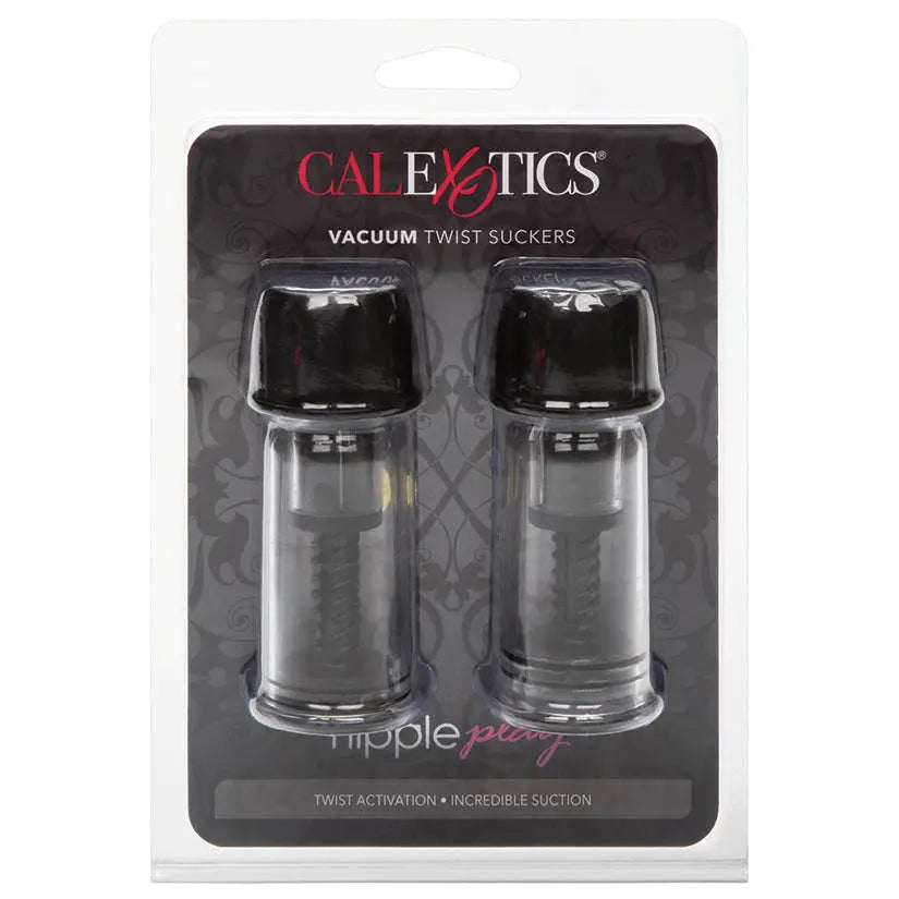 Nipple Play Vacuum Twist Suckers-Black My Store