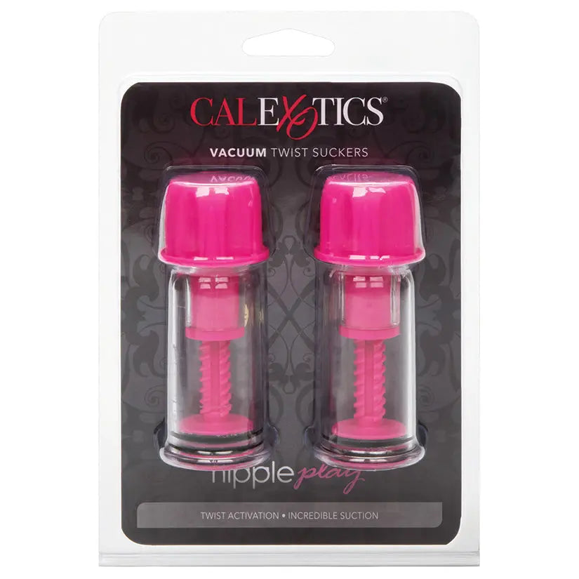Nipple Play Vacuum Twist Suckers-Pink My Store