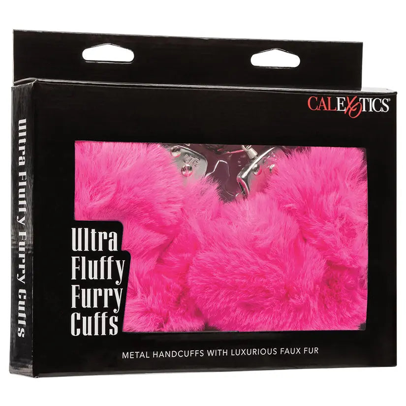 Ultra Fluffy Furry Cuffs-Pink My Store