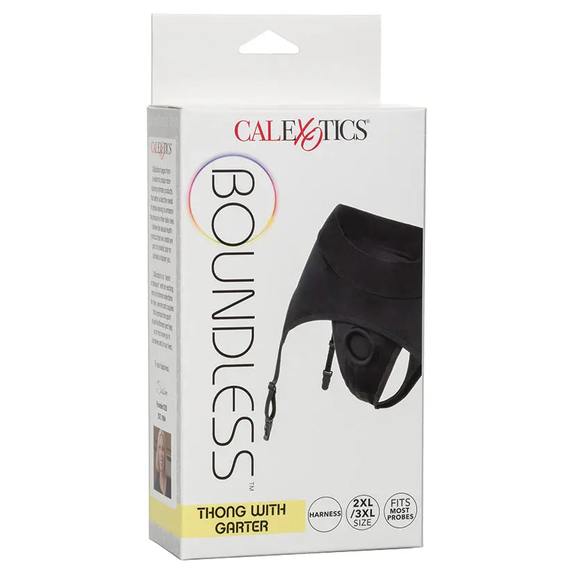 Boundless Thong with Garter-2L/3XL My Store
