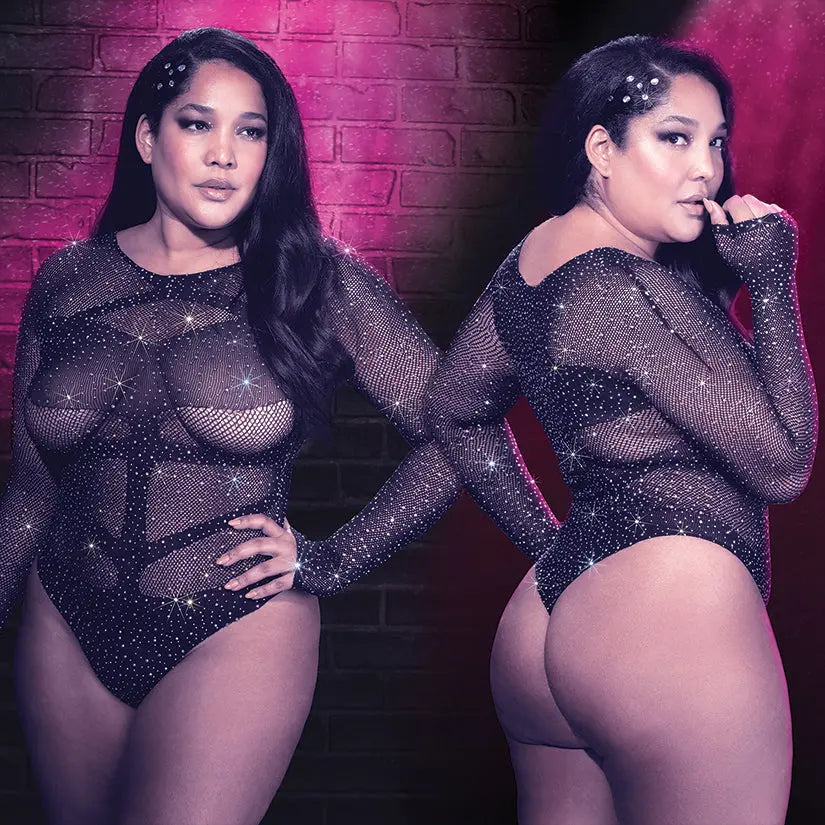 Radiance Long Sleeve Body Suit Plus Size-Boxed My Store