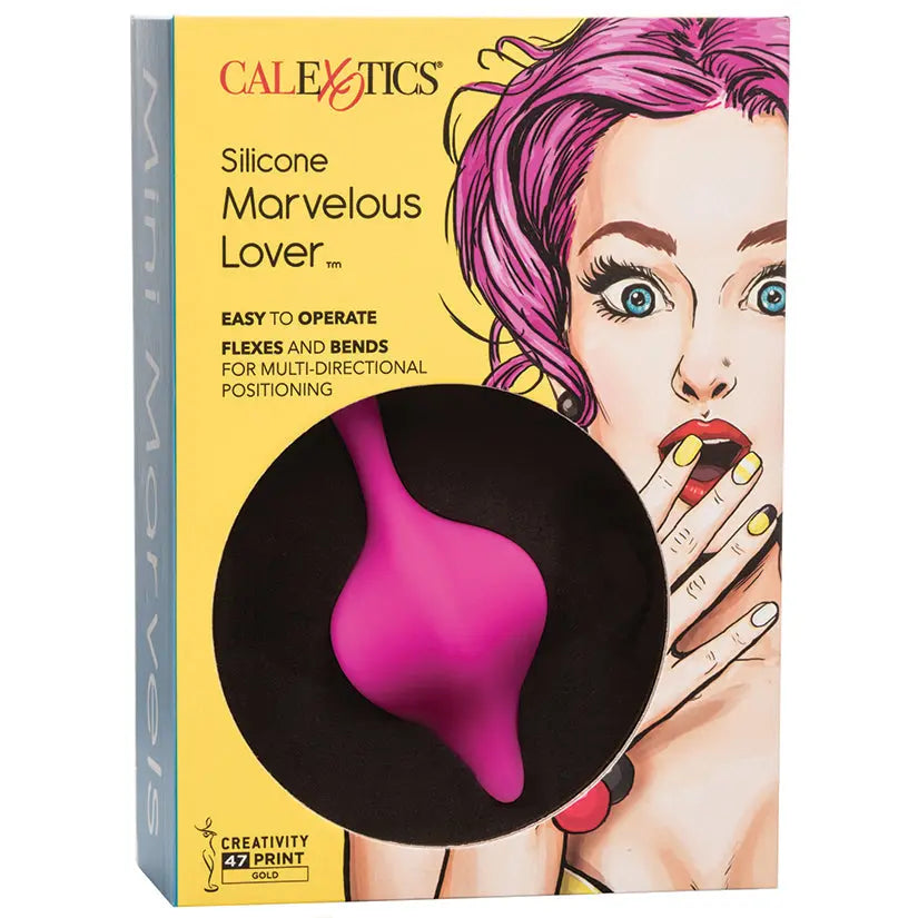 Mini Marvels Silicone Marvelous Lover-Pink My Store