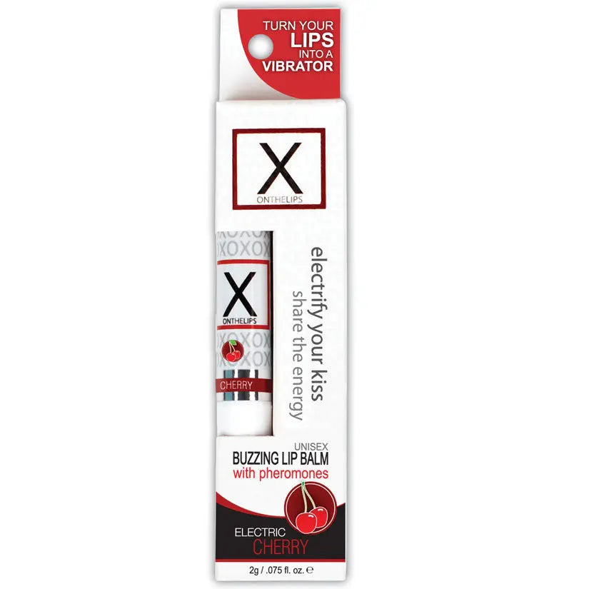 Sensuva X On The Lips Buzzing Lip Balm-Cherry My Store