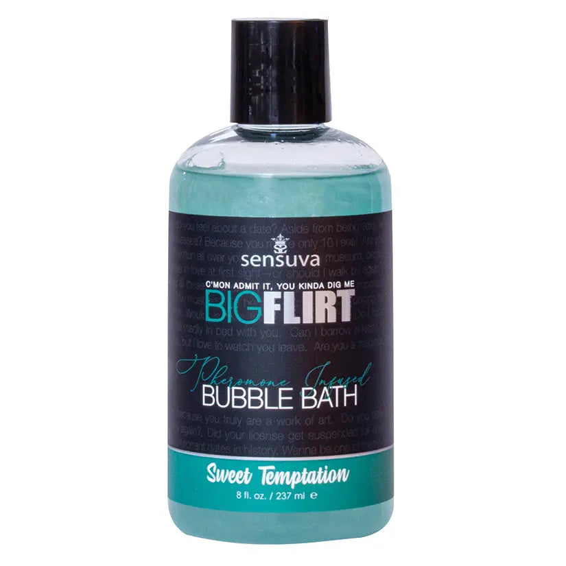 Sensuva Big Flirt Pheromone Bubble Bath-Sweet Temptation 8oz My Store