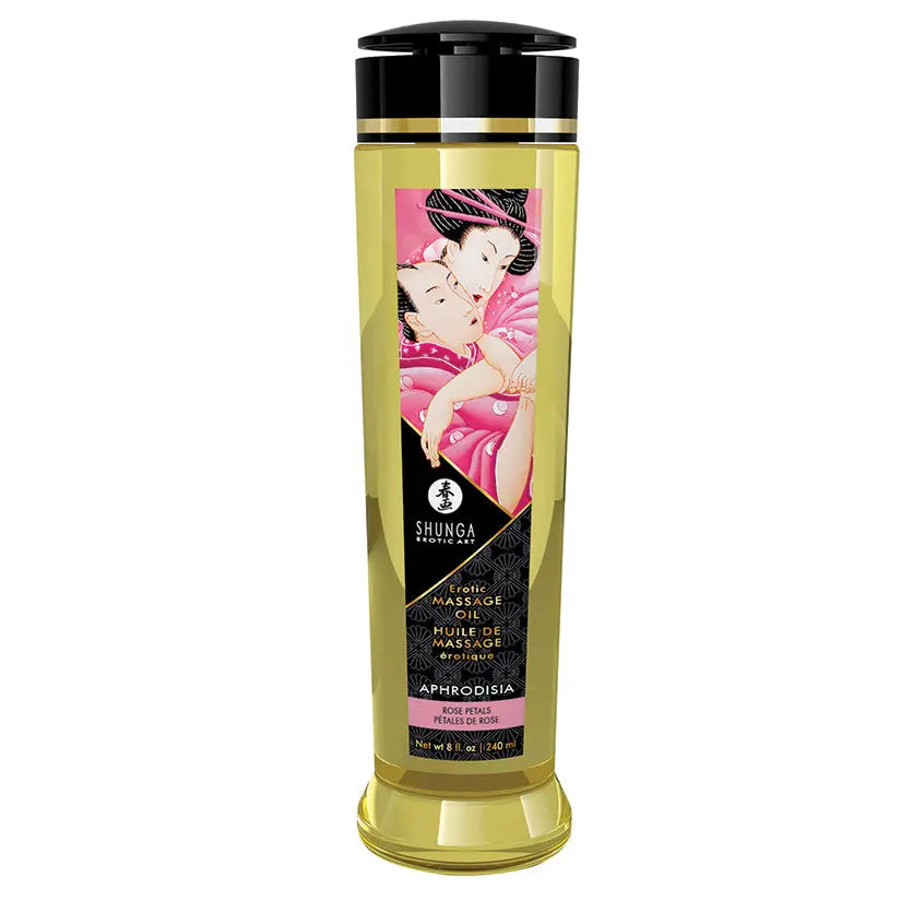Shunga Erotic Massage Oil Aphrodisia-Roses 8oz My Store