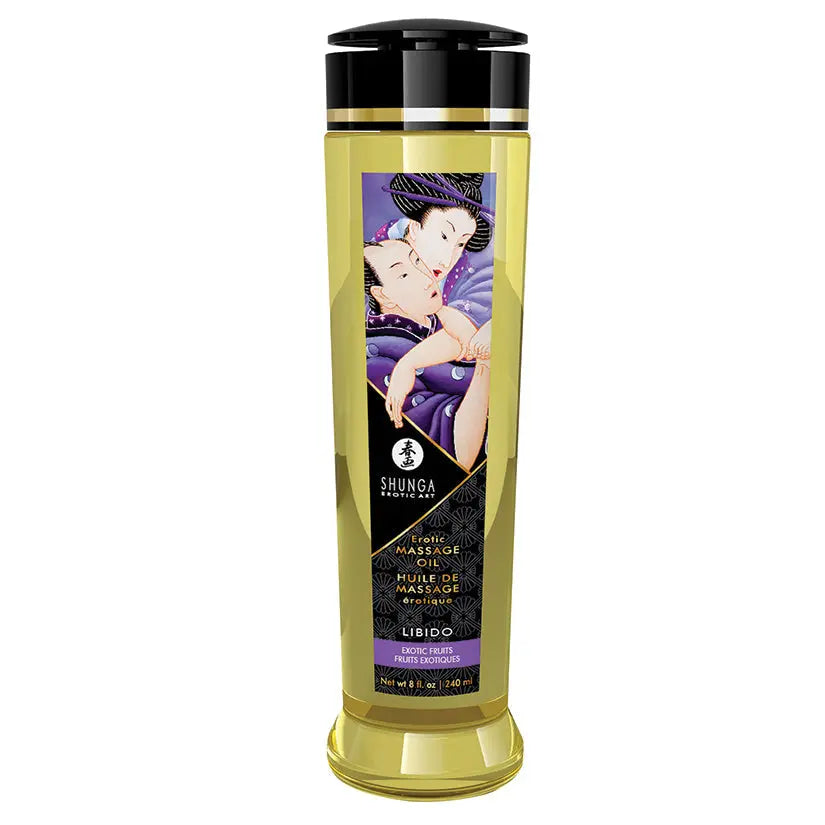 Shunga Erotic Massage Oil Libido-Exotic Fruit 8.5oz My Store