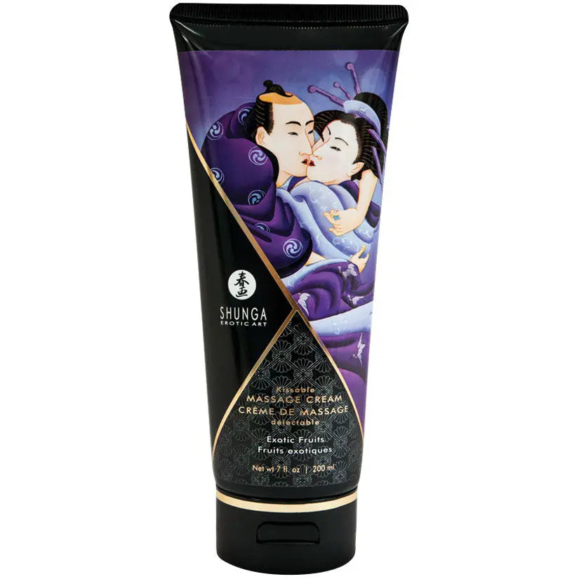 Shunga Kissable Massage Cream-Exotic Fruits 7oz My Store