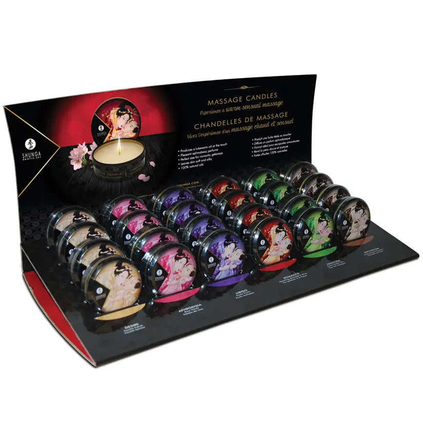 Shunga Mini Massage Candle-Display of 24 My Store