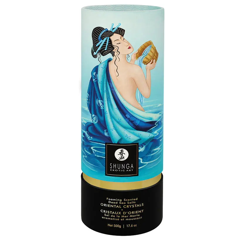 Shunga Oriental Crystals Bath Salts-Ocean Temptations 17.6oz My Store