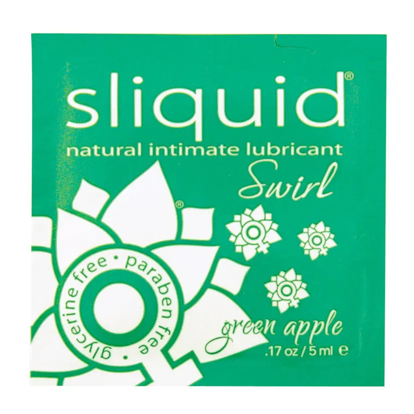 Sliquid Swirl Foil Packet-Green Apple .17oz My Store