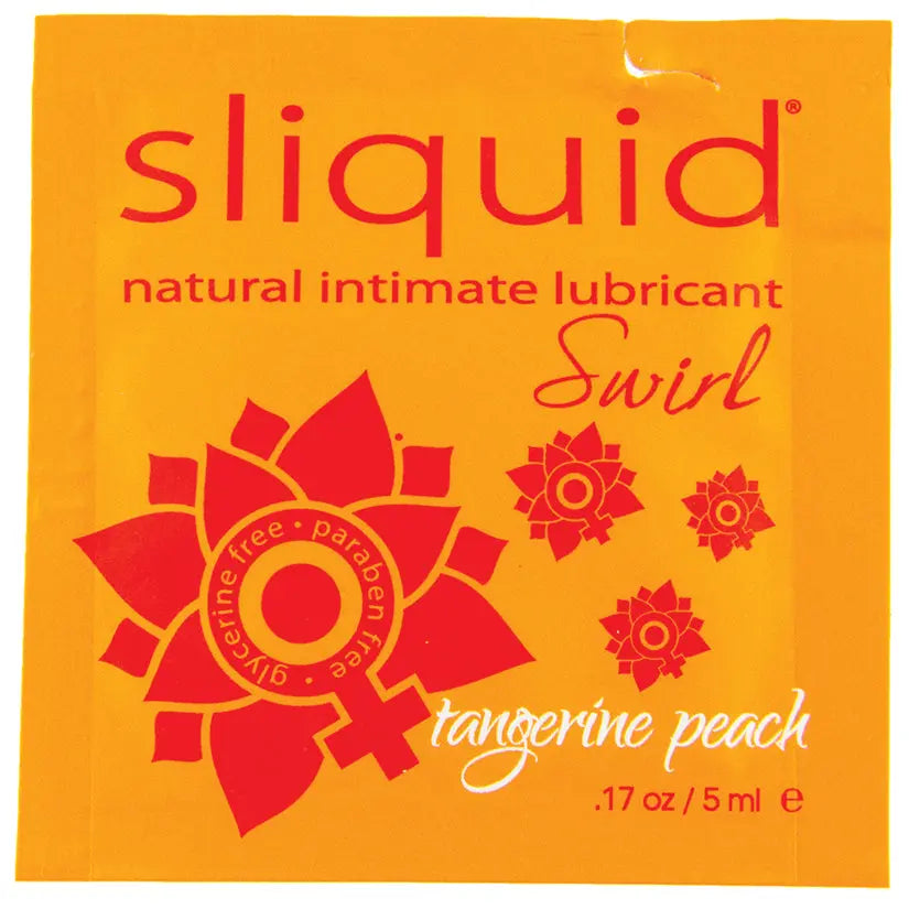Sliquid Swirl Foil Packet-Tangerine Peach .17oz My Store
