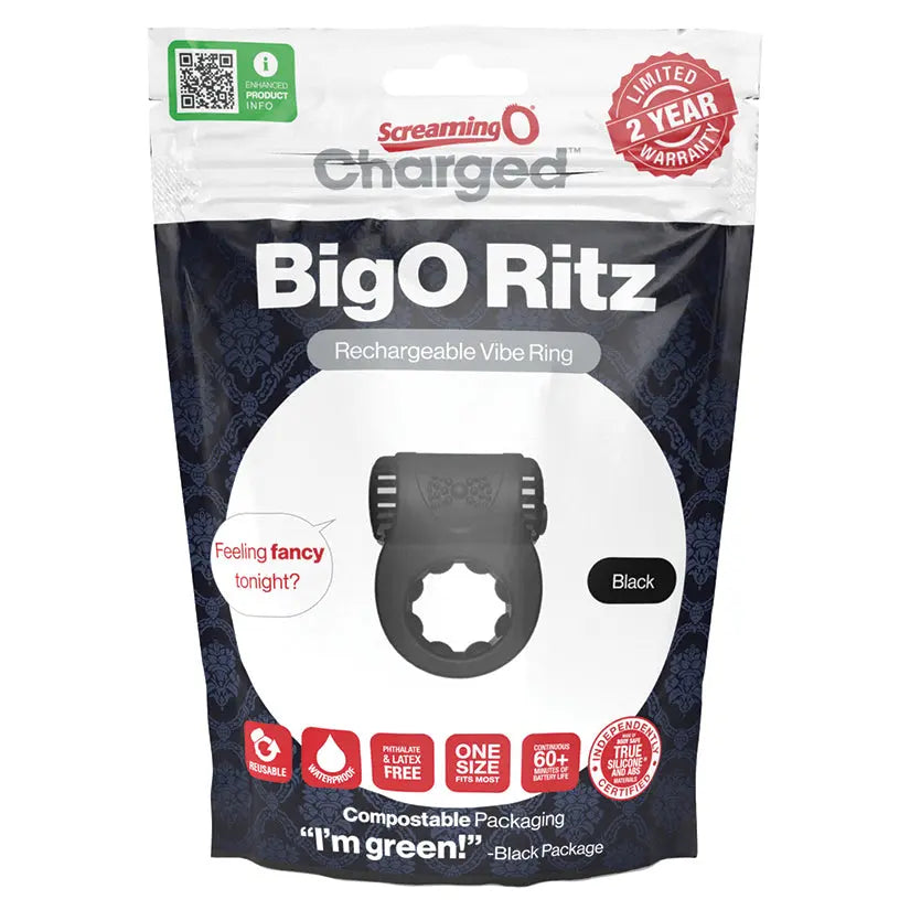 Screaming O Charged Big O Ritz-Black My Store