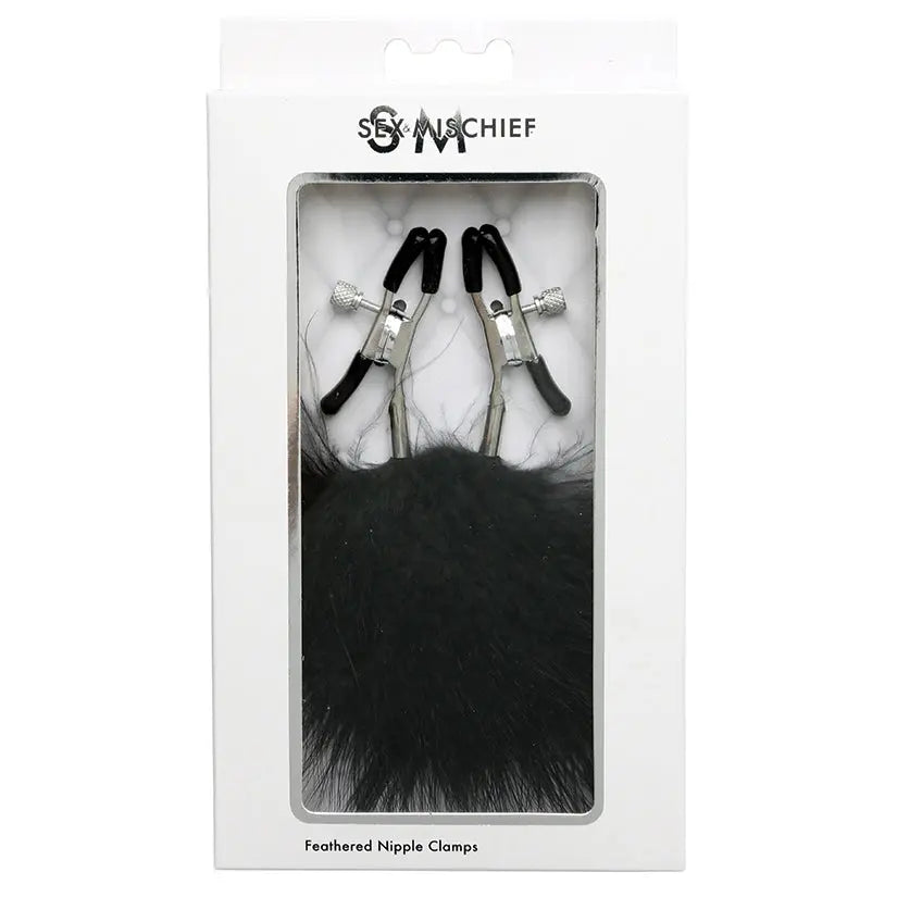 S&M Feathered Nipple Clamps My Store