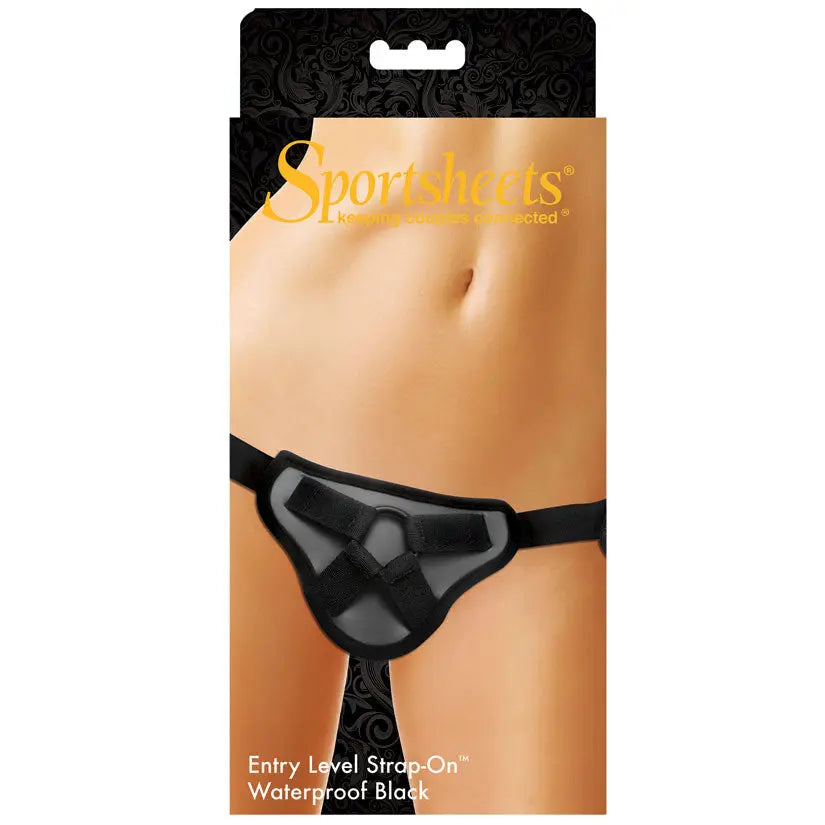Sportsheets Entry Level Strap-On Waterproof-Black My Store