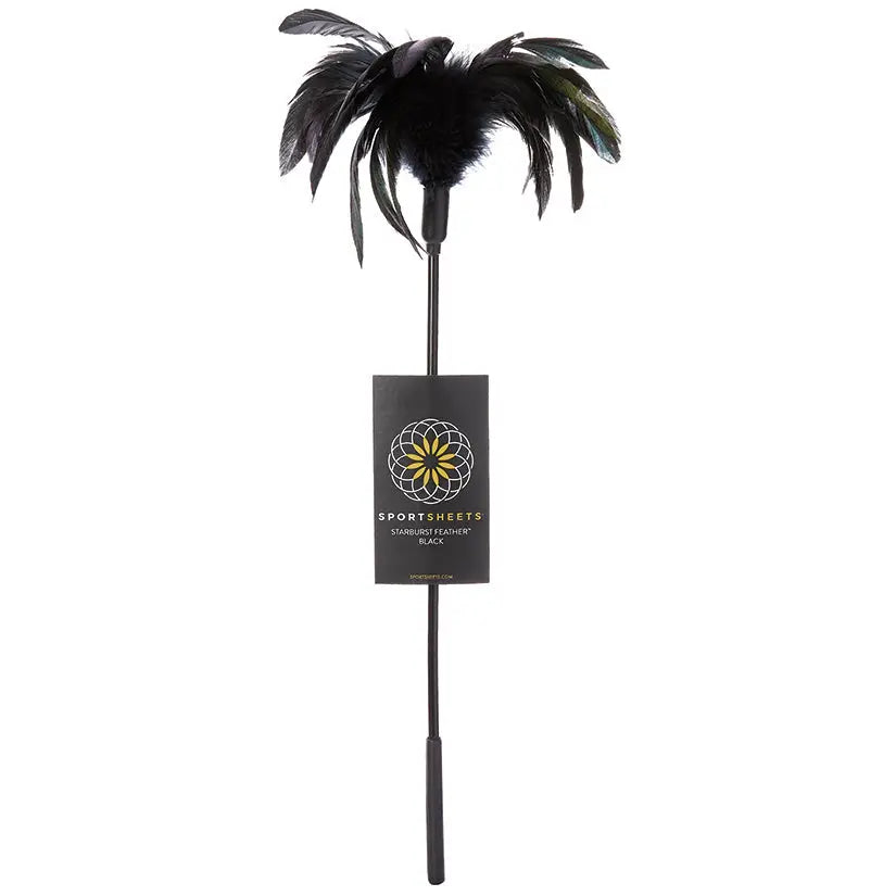 Sportsheets Starburst Tickler-Black My Store