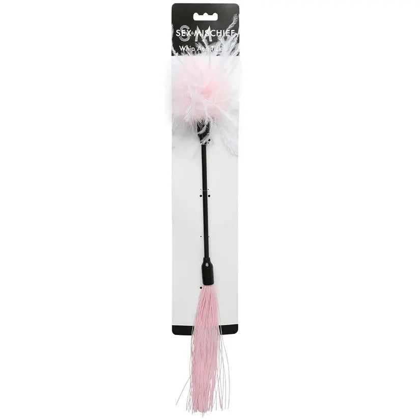 S&M Whip & Tickle-Pink/White My Store