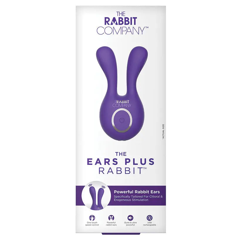 The Ears Plus Rabbit-Purple My Store