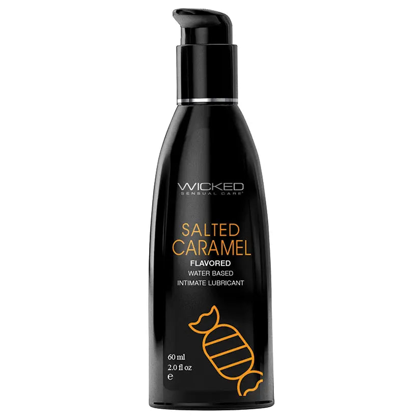 Wicked Aqua Flavored Lube-Salted Caramel 2oz My Store