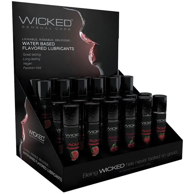Wicked Aqua Classic Flavors 1oz Display of 24 My Store