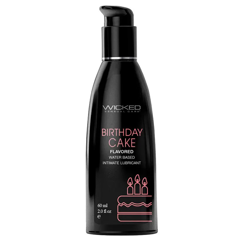 Wicked Aqua Flavored Lube-Birthday Cake 2oz My Store