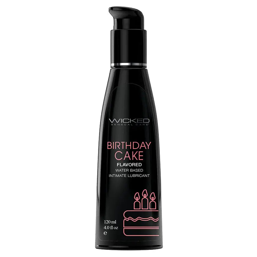 Wicked Aqua Flavored Lube-Birthday Cake 4oz My Store