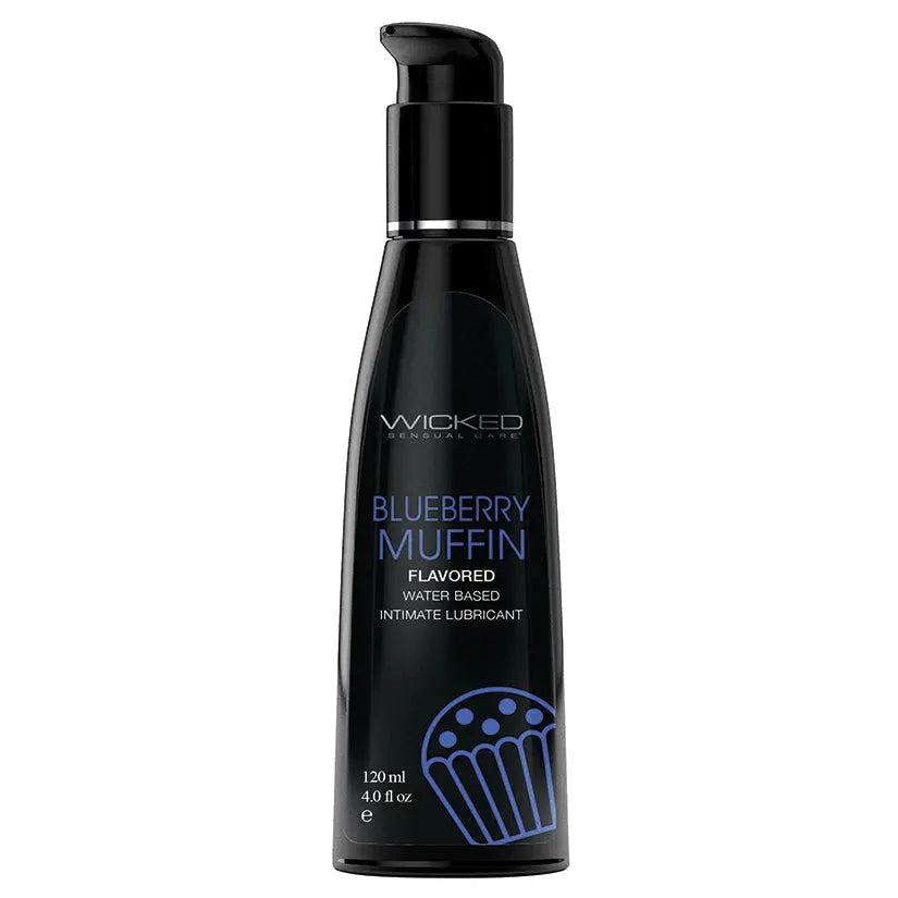 Wicked Aqua Flavored Lube-Blueberry Muffin 4oz My Store