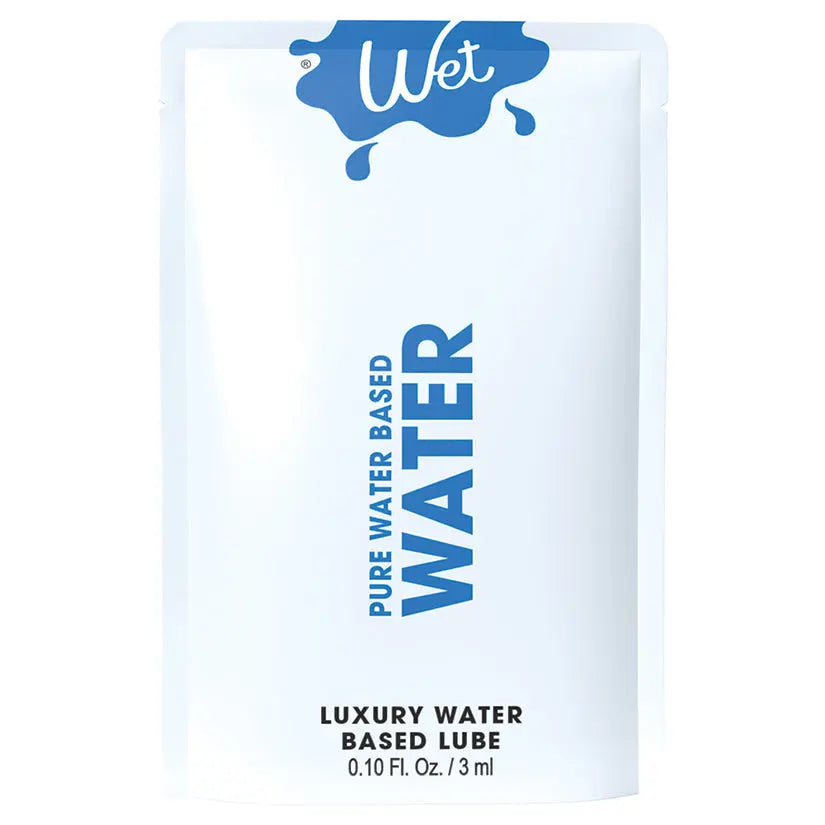 Wet Water Luxury Waterbased Lubricant 0.1oz My Store
