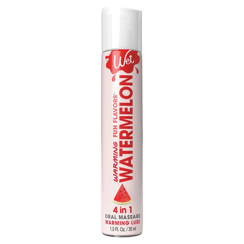 Wet Warming Fun Flavors Watermelon 4-In-1 Lubricant 1oz My Store