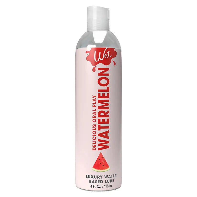 Wet Delicious Oral Play Watermelon Waterbased Flavored Lubricant 4oz My Store