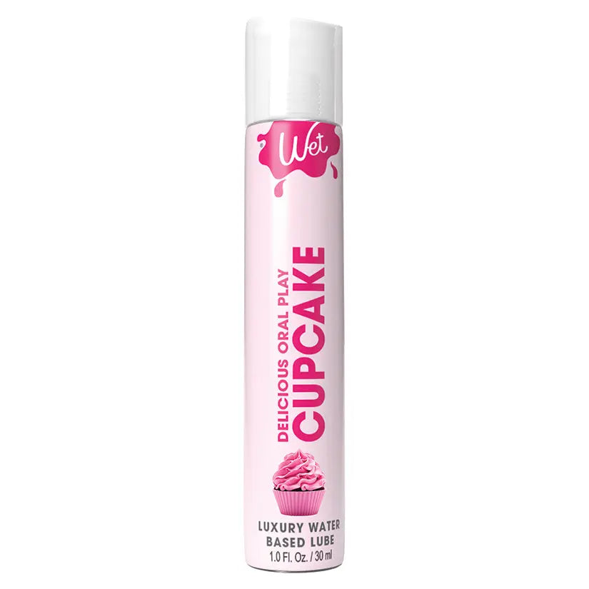 Wet Delicious Oral Play Cupcake Waterbased Flavored Lubricant 1oz My Store